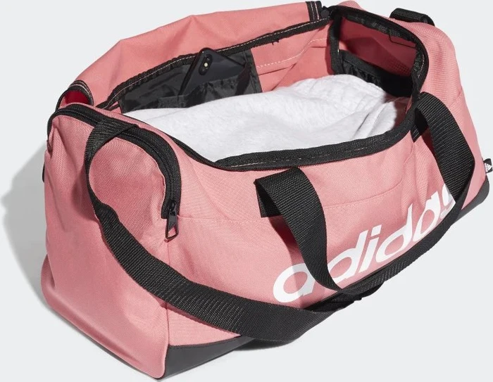 adidas Essentials Logo Duffelbag Extra Small Sporttasche hazy rose/black/white