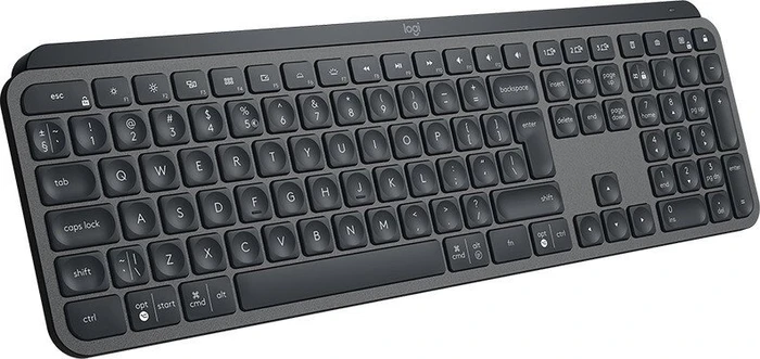 Logitech MX Keys, schwarz, USB/Bluetooth, US