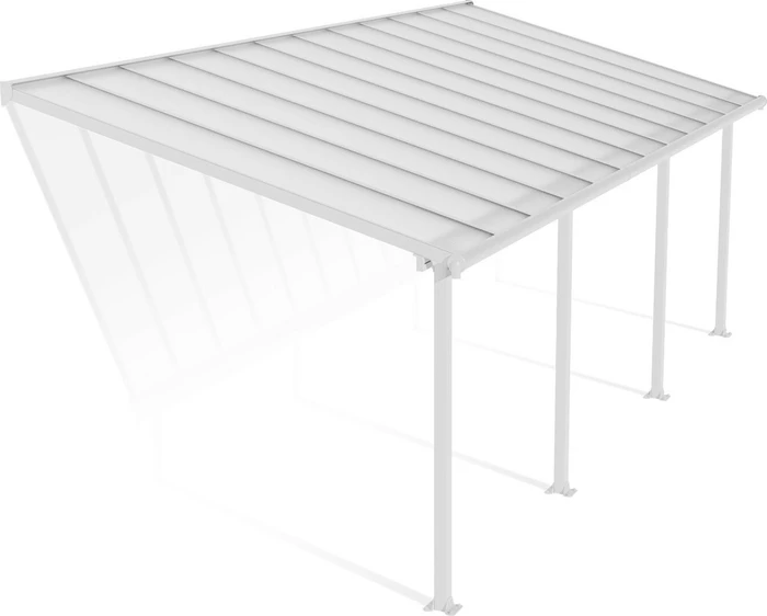 Palram Canopia Olympia Terrassenüberdachung 739x300cm weiß