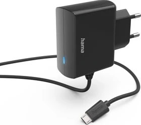Hama Ladegerät mit Micro-USB-Anschluss 6W 1.0m schwarz