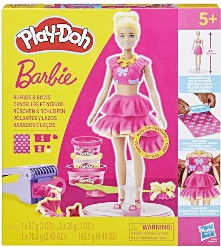 Hasbro Play-Doh Barbie Rüschen & Schleifen