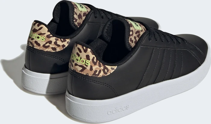 adidas Grand Court Base 2.0 core black/pulse lime (Herren)
