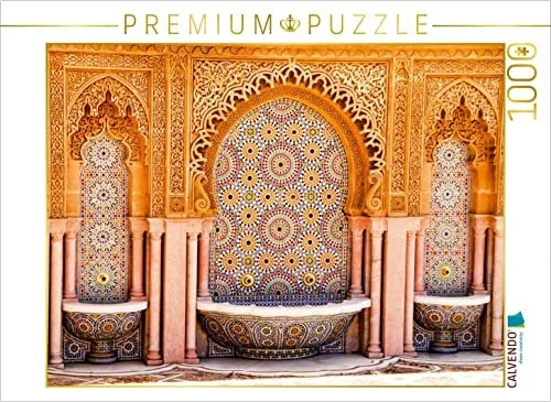 Calvendo Mit Mosaiken verzierte Brunnen in Fes
