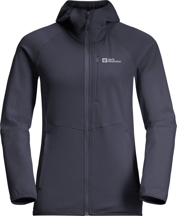 Jack Wolfskin Kolbenberg Hooded FZ Jacke graphite (Damen)