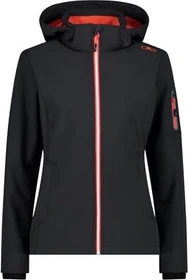 CMP Softshell Funktionsjacke antracite/papavero (Damen)
