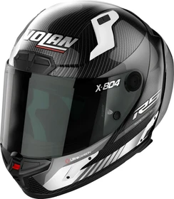 Nolan X-804 RS Ultra Carbon Hot Lap schwarz/grau/weiß