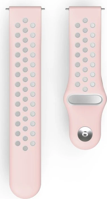 Hama Ersatzarmband Sport für Fitbit Versa 2 grau/rose