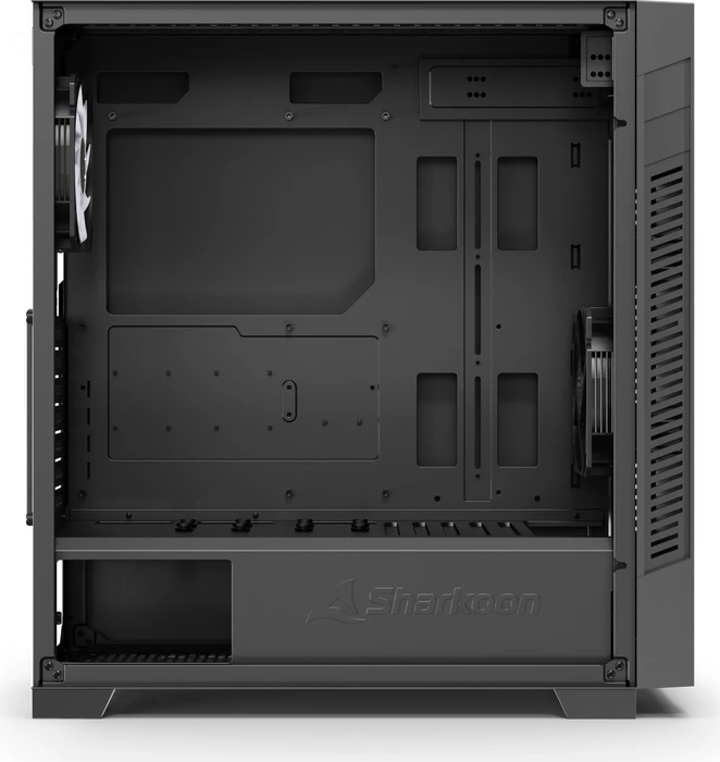 Sharkoon S25-W2, Glasfenster