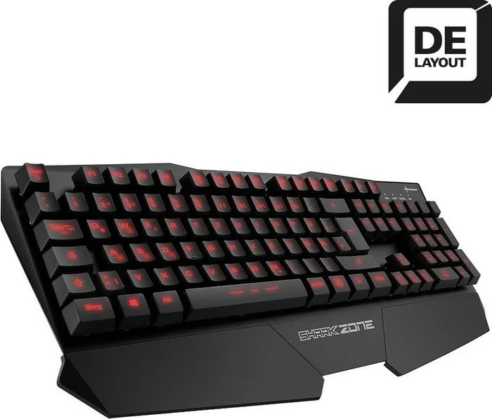 Sharkoon Shark Zone K20, USB, DE