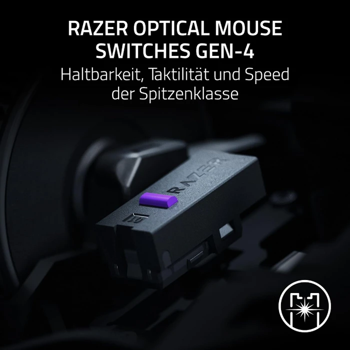 Razer Naga V3 Pro Wireless, schwarz, USB/Bluetooth