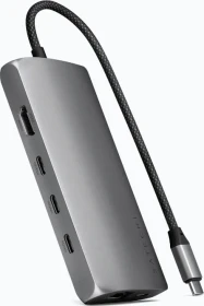 Satechi 8-in-1 Multiport Adapter, Space Grey, USB4 [Stecker] (ST-P8KEM)