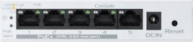 ASUS ExpertWiFi EBP15 Desktop Gigabit Smart Switch, 5x RJ-45, PoE+ (90IG08D0-MO3B00)