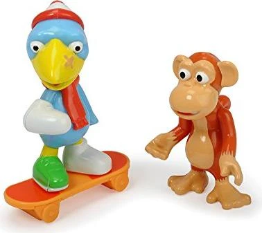 Dickie Toys Helden der Stadt Kasimir Krähe & Anton der Affe