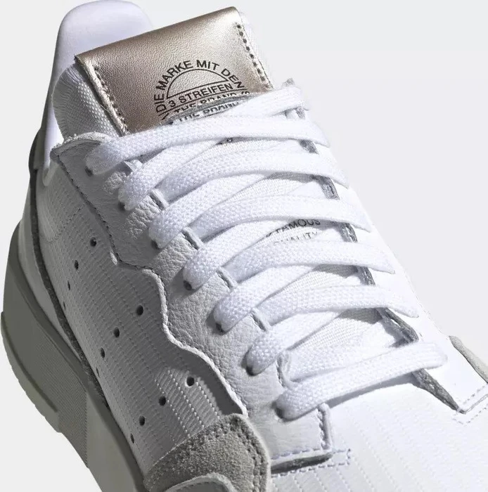 adidas Supercourt cloud white/platinum metallic (Damen)