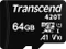 Transcend 420T, microSD UHS-I U1/U3, A1/A2, V10/V30 Vorschaubild