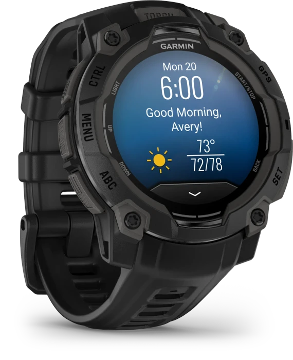 Garmin Instinct 3 45mm AMOLED schwarz
