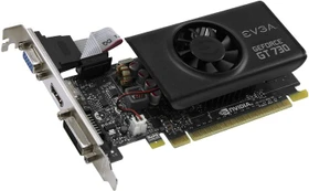 EVGA GeForce GT 730 low profile, 1GB GDDR5, VGA, DVI, HDMI