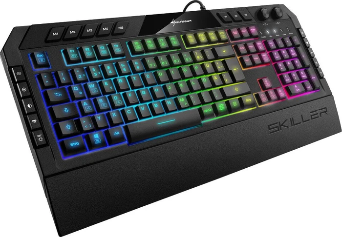 Sharkoon Skiller SGK5, LEDs RGB, USB, DE