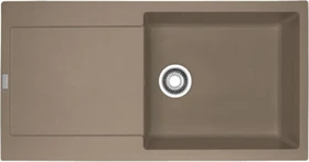 Franke Maris MRG 611-100 XL Einbau Becken rechts mit Ablauffernbedienung cashmere