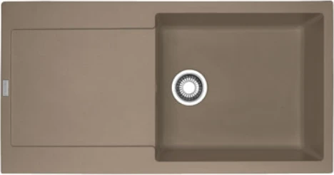 Franke Maris MRG 611-100 XL Einbau Becken rechts mit Ablauffernbedienung cashmere
