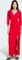 adidas Adicolor Classics 3-Streifen Maxi Kleid better scarlet/semi lucid fuchsia (Damen) Vorschaubild