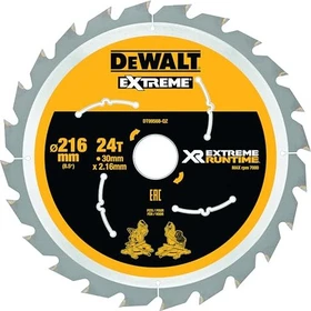 DeWalt DT99568 Extreme Runtime Kreissägeblatt 24Z, 216x1.6x30mm, 1 Stück