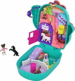 Mattel Polly Pocket - Kaktus-Reiterhof Schatulle