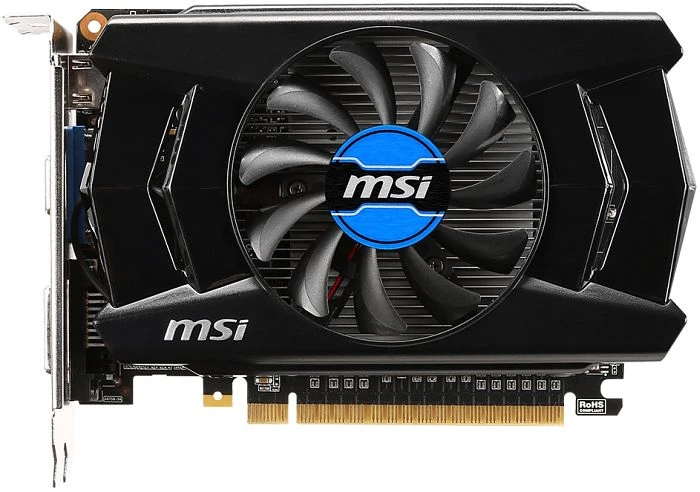 MSI GeForce GTX 750, N750-2GD5/OC, 2GB GDDR5, VGA, DVI, HDMI