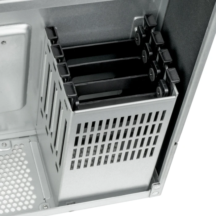 SilverStone RM61-312, schwarz, 6HE, ATX