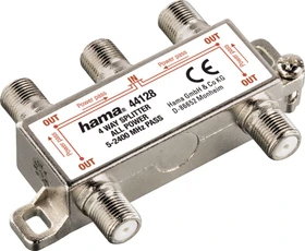 Hama 4-fach SAT-Verteiler