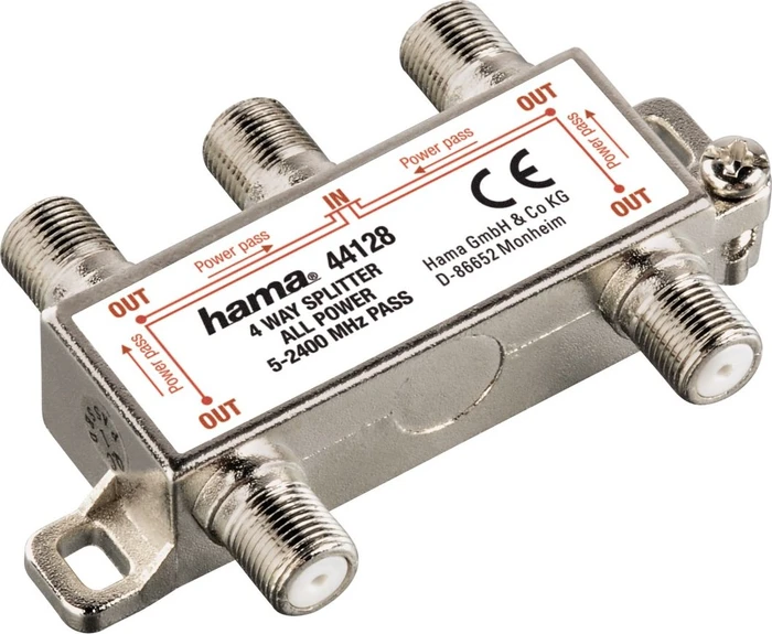 Hama 4-fach SAT-Verteiler