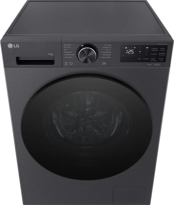 LG F4WX701YB Frontlader mattschwarz