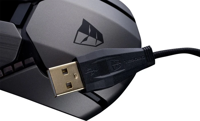Tesoro Gandiva H1L Laser Gaming Mouse, USB
