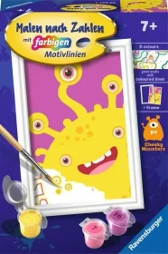 Ravensburger Malen nach Zahlen Gelbes Monster