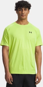 Under Armour Tech Textured Funktionsshirt kurzarm hyper green/black (Herren)