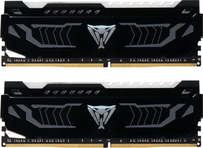Patriot Viper LED rot UDIMM 16GB Kit, DDR4-2666, CL15-17-17-35