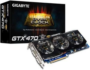 GIGABYTE GeForce GTX 470 Super Overclock, 1.25GB GDDR5, 2x DVI, Mini HDMI