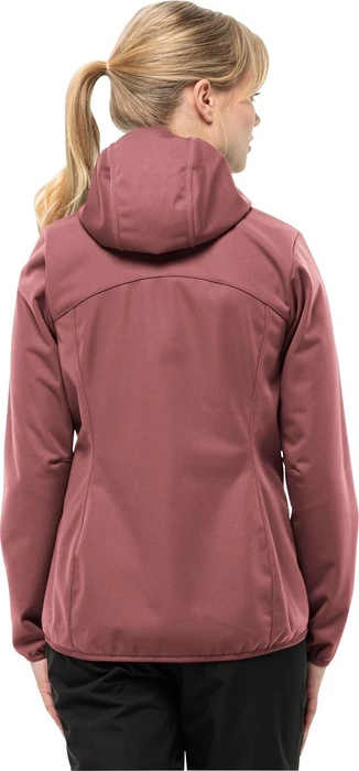 Jack Wolfskin Windhain Hoody Funktionsjacke red ochre (Damen)