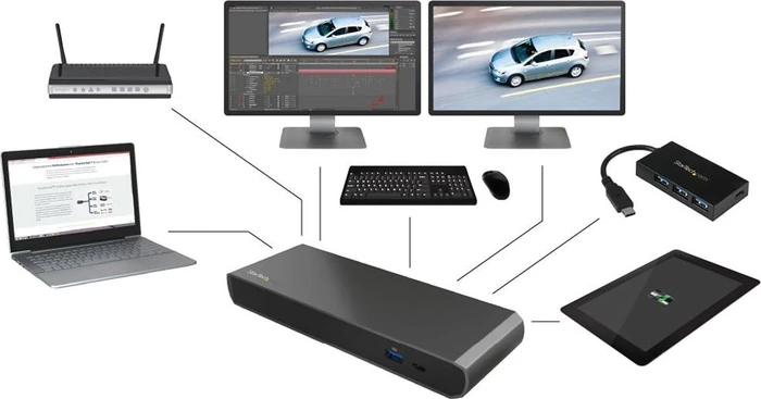 StarTech Dual-4K Thunderbolt 3 Dock, Thunderbolt 3 [Buchse]