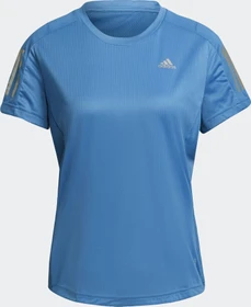 adidas Own The Run Laufshirt kurzarm focus blue (Damen)
