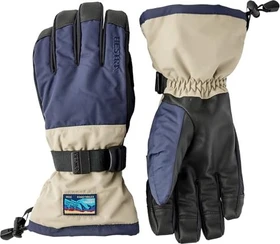 Hestra Gauntlet Sr. Skihandschuhe dark navy/beige