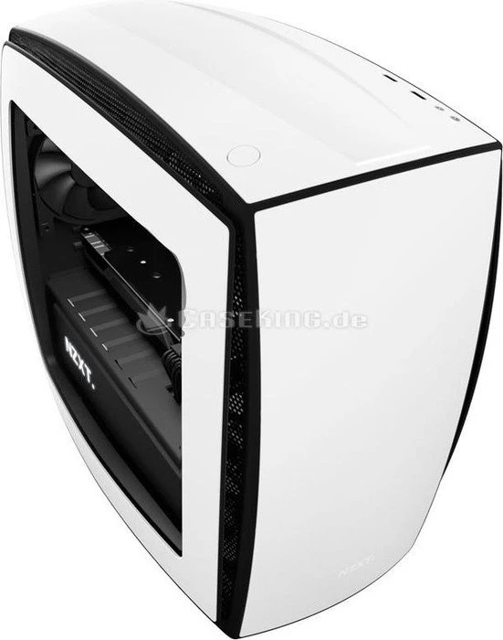 NZXT Manta weiß, Acrylfenster, Mini-ITX, schallgedämmt