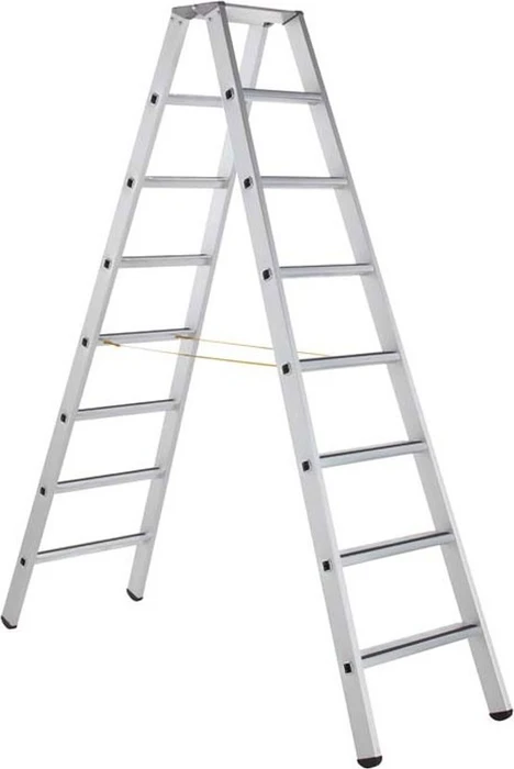 Zarges Saferstep B Alu gebördelt 2-tlg. Stehleiter, 2x 12 Stufen