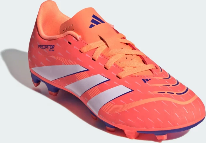 adidas Predator Club FG/MG signal coral/cloud white/beam orange (Junior)
