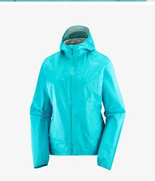 Salomon Bonatti Waterproof Funktionsjacke peacock blue (Damen)