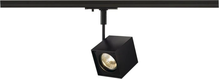 SLV 1Ph Altra Dice Track Schienensystem Spot GU10 schwarz, 1 Stück