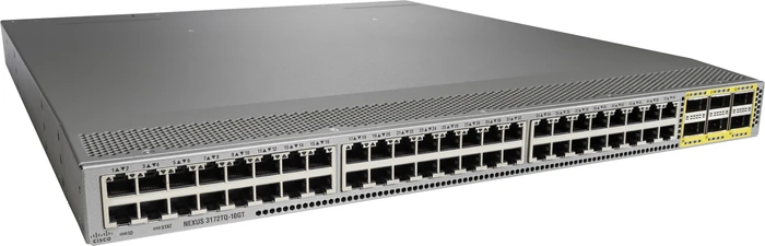 Cisco Nexus C3172TQ Rackmount 10G Managed Switch, 48x RJ-45, 6x QSFP+