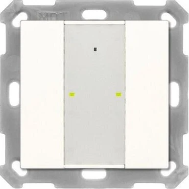 MDT RF-TA55A2.01 KNX RF+Funk Tast.2-f.Plus m.Akt.reinwsma (RF-TA55A2.01)