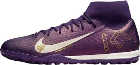 Nike Mercurial Superfly 10 Academy Kylian Mbappé TF High-Top grand purple/pale ivory (Herren)
