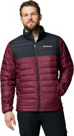 Columbia Powder Lite II Insulated Jacke rich wine/black (Herren)